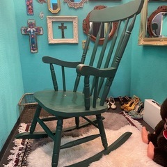 アンティーク調　ロッキンチェアー