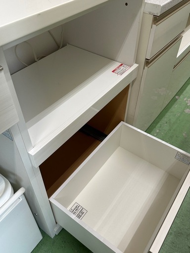 【ドリーム川西店御来店限定】ニトリ　2枚扉オープンボード／クリーニング済み 【2001245255600679】 