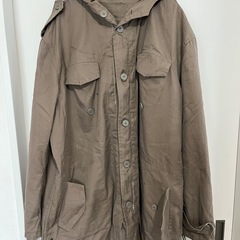【無料】ドイツ軍ミリタリーコート　メンズXLの画像