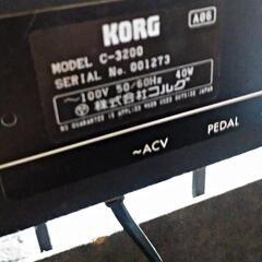 【稼動品】KORG 電子ピアノC-3200 の画像