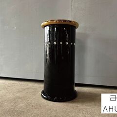 美品『AHURA』アウラ ceramic 台座 花台 飾り台 オ...