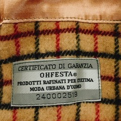 クリーニング済みロングコートの画像