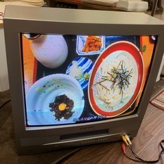 テレビデオ　ブラウン管21インチの画像