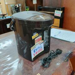 ZOJIRUSHI☆電気ポット☆CV-GW、茶色、2018年式、キズあります。作動確認【こちらは店舗です。浜村鹿野温泉ICから3分 買取本舗 宮本リサイクル 営業時間9～19時 定休日水曜のみ←連絡できませんm(_ _)mの画像