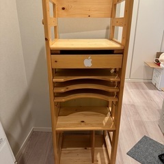 子供用家具、学習本棚2点