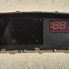 トヨタアルデオ　デジタルスピードメーター、カーナビモニター