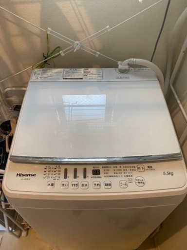 洗濯機 ハイセンス Hisense 5.5kg