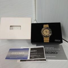 SEIKO プロスペックス 自動巻 時計 ダイバー タンカラー 