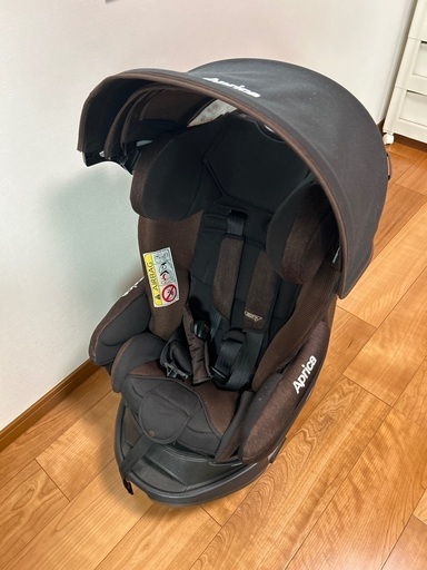 Aprica チャイルドシート 美品 スイング式 ISOFIX フラディアグロウ