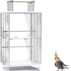 鳥かご 大型 アクリル ケージ アクリル ゲージ 小鳥モモンガ　...