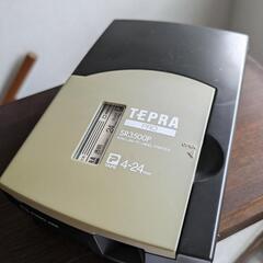 テプラ本体と使用中のテープのみジャンク