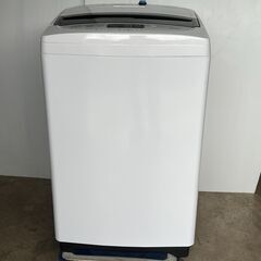 2021年製　[山善] 全自動洗濯機 5kg 　槽乾燥コース 風乾燥機能搭載 　YWMA-50(W)　お近くなら無料配達いたします。