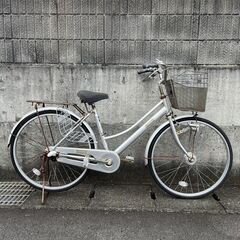 自転車 シティサイクル 26インチ 内装3段 ママチャリ
