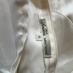 ウエディングドレス高島屋製の画像