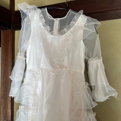 ウエディングドレス高島屋製の画像