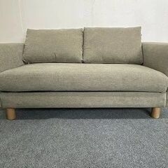 【1都3県送料格安】コアラソファー KINFORT ソファー 2.5人掛け ユーカリグリーン コアラマットレス koala 定価10万円　中古の画像