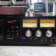 ＴＡＳＣＡＭ　業務仕様３ヘッドオートリバースデッキ　１１２ＲＭＫⅡ  美品　動作安定　簡易整備済みの画像