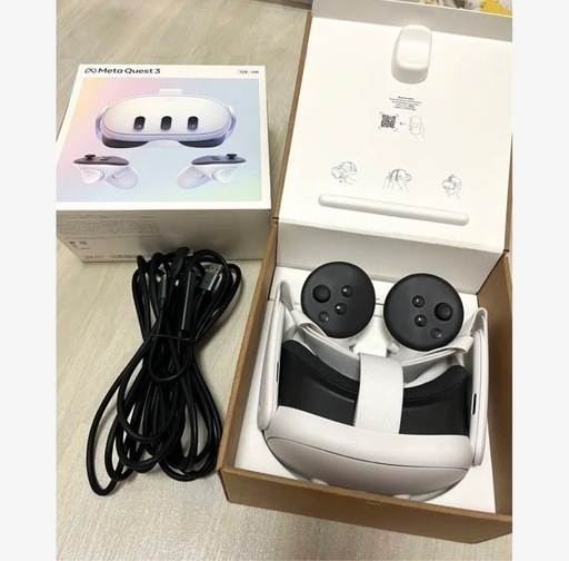 Quest 3 128GB   VRリンクケーブル5m セット