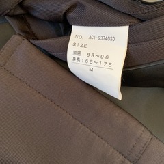 クリーニング済みTAKA:Q茶色コートの画像