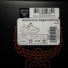 【韓国限定】MCM x CROCS メガクラッシュ クロックス 23cmの画像