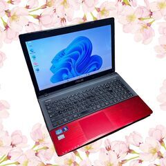 【販売済】ASUS/K55A/Windows11/SSD:240...