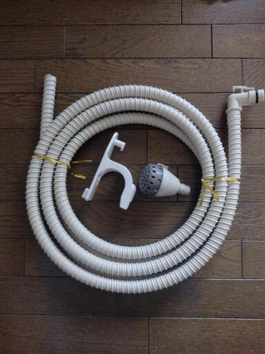 【純正・新品】日立洗濯機　お湯取りホース　クリーンフィルター　ホース掛け