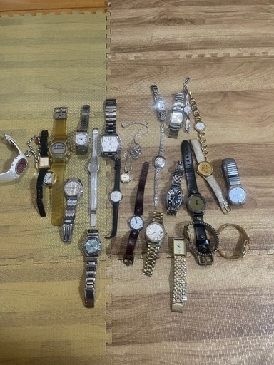 腕時計　まとめ　ジャンク扱い