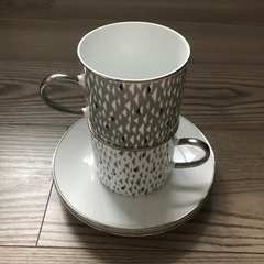 ジパンシィ　コーヒーカップ　ペア　一度使用　食器　コップ　コーヒ...