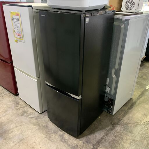 2D冷蔵庫 153L 東芝 GR-S15BS（K）2020年 中古商品 店頭決済