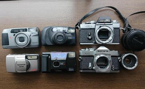 フィルムカメラをまとめて