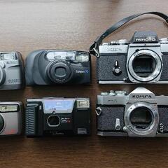 フィルムカメラをまとめて