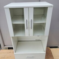 ニトリ レンジ台(KC6040-4 WH) レンジボード キッチン収納 食器