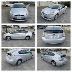 H.22(2010年トヨタ プリウス 1.8 Sグレード車検2年間80900km,TV,AUX,ナビ、ETC,スペアキーの画像