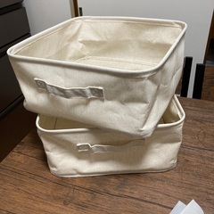 無印良品 収納ケース2点(10/29まで)