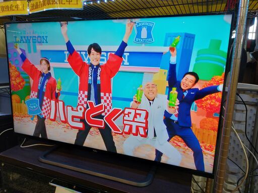 【愛品館 市原店】TCL 2019年製 50インチ液晶テレビ 50P8S【愛市IT008650-104】