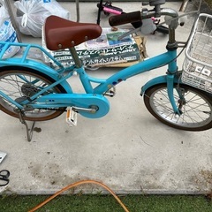 昔イオンで購入自転車16インチ