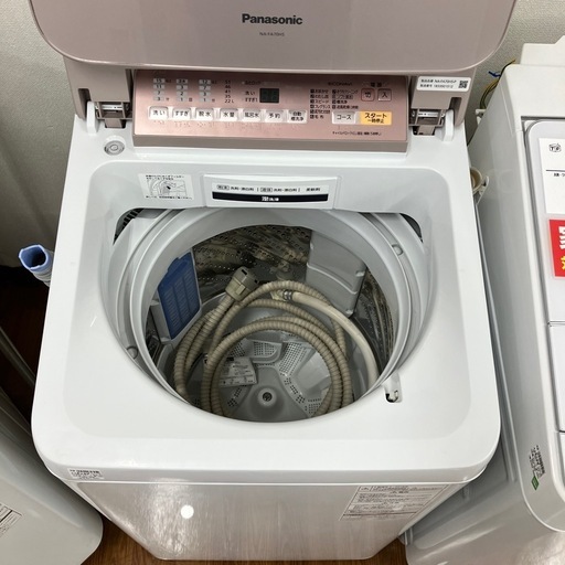 全自動洗濯機　Panasonic NA-FA7H1 2018年製　27,500円