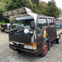 期間限定最終値下げ！エルフ　ダブルキャブ 4WD マニ割り　デコ...