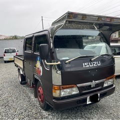 期間限定最終値下げ！エルフ　ダブルキャブ 4WD マニ割り　デコトラ　青森岩手秋田トラックの画像