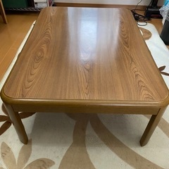 家具 テーブル　茶