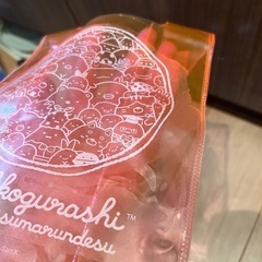 訳あり　未使用　すみっコぐらし クリアバッグ 　の画像