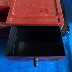 レトロ　電話置き台の画像