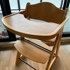 【中古】カトージ製ベビーチェアの画像