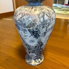 石の壺【中古】石材 花瓶の画像
