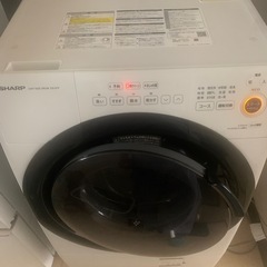 SHARP ドラム式洗濯機　2021年式の画像