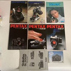 昭和レトロ PENTAX オリンパス カメラカタログ カタログ ...