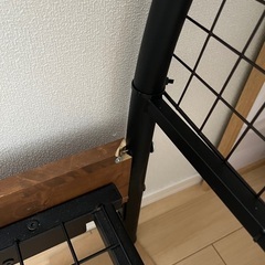 【お譲り先決まりました】ニトリ　ダブル　ベッドフレームの画像