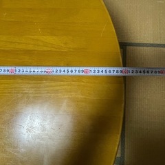 丸型　ダイニングテーブルの画像