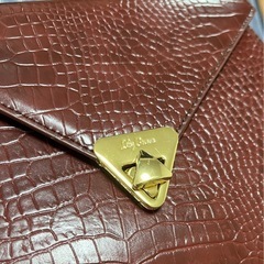 LILY BROMN 台形ハンドバッグの画像
