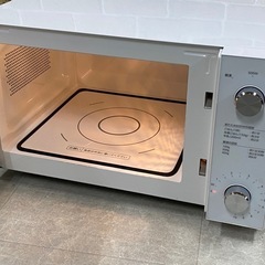 ツインバード フラット電子レンジ 2017年製 DR-LD20 TWINBIRD 50/60Hz 札幌市東区中沼町 の画像